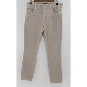 NYDJ Ami Skinny Ankle Beige Denim Pants Sz12 Stretch Comfort Normcore‎ Preppy